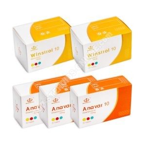 Ztráta hmotnosti (ORAL) - ANAVAR + WINSTROL + OCHRANA (6 týdny) Maha Pharma
